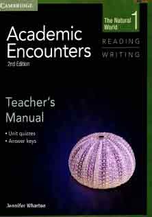 Academic Encounters Reading and Writing 1 Teacher Book