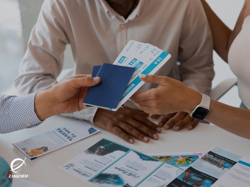 مراحل درخواست ویزای تمکن مالی