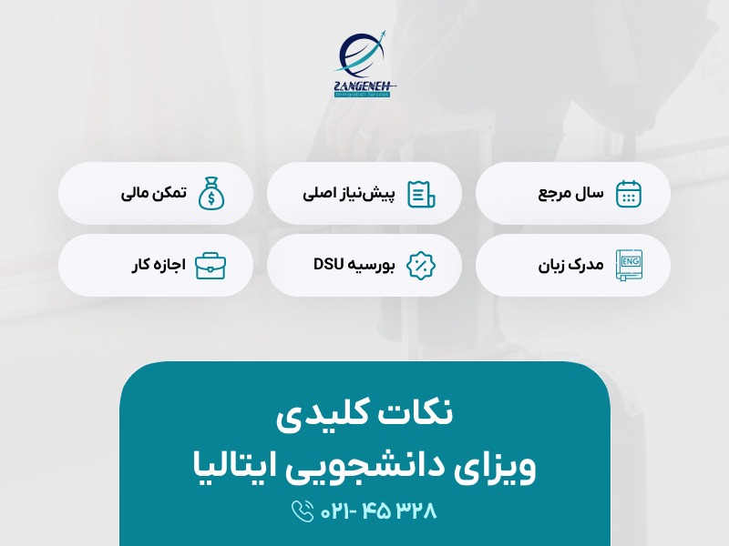 ویزای دانشجویی ایتالیا