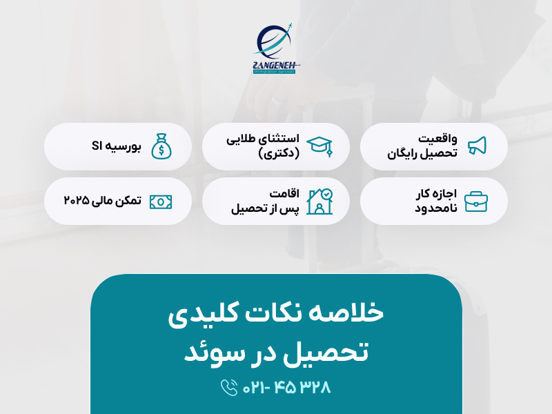 تحصیل رایگان در سوئد