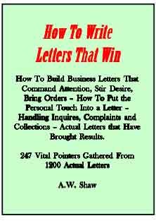 How To Write Letters That Win