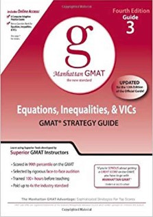 Manhattan GMAT 3 Equations Inequalities and VICs