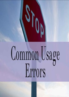 Common Usage Error