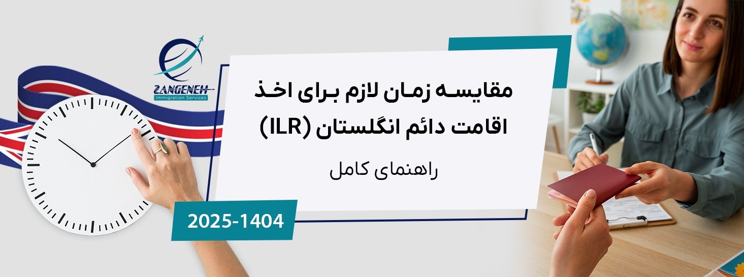 مقایسه زمان لازم برای اخذ اقامت دائم انگلستان (ILR) در سال ۲۰۲۵: راهنمای کامل