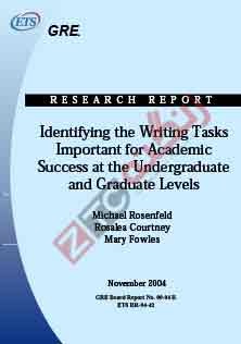 Writing Task Importance For Academic Success