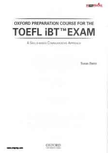 Oxford Preparation Course For The TOEFL iBT Exam