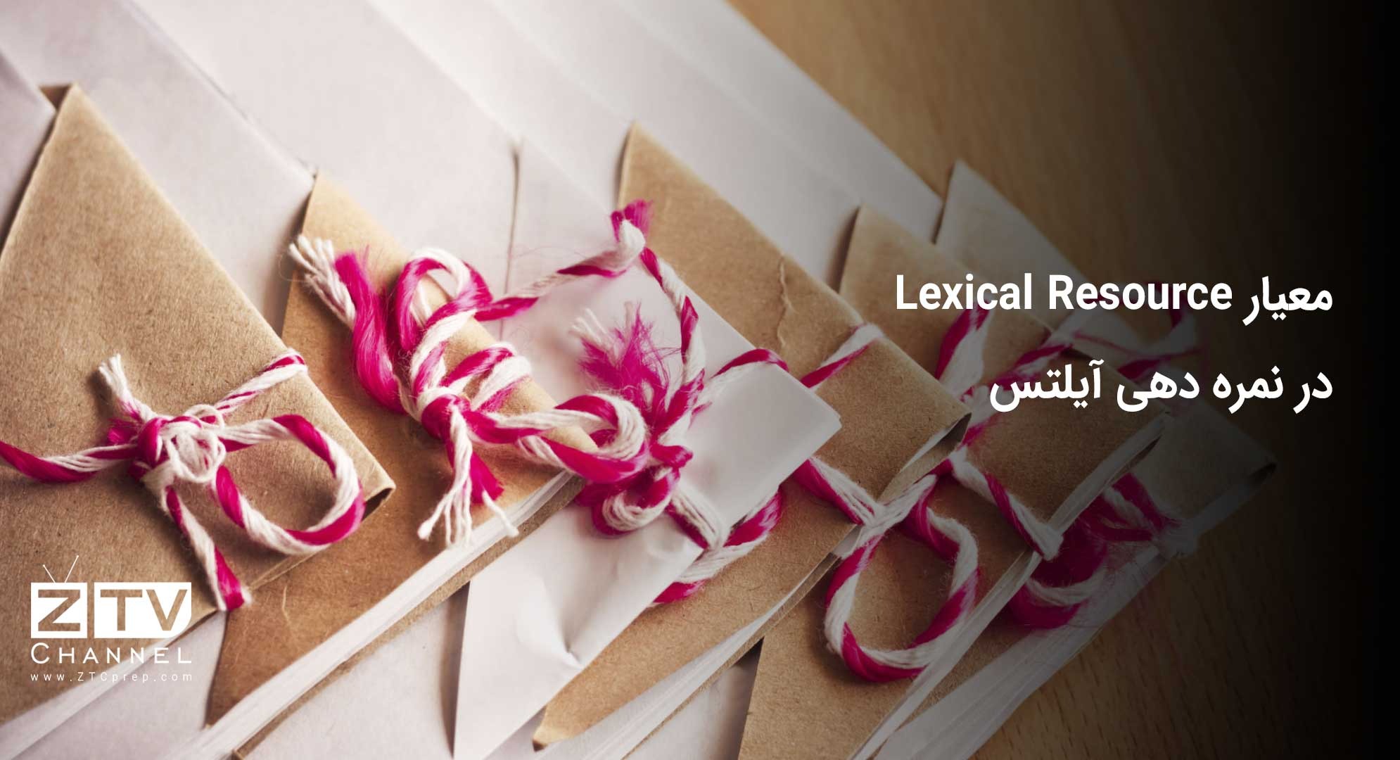 معیار Lexical Resource در نمره دهی آیلتس